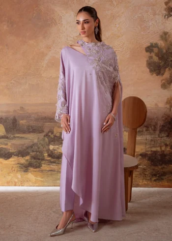 Lilac Luxury 3 Piece Formal Dress with Organza Dupatta for Women